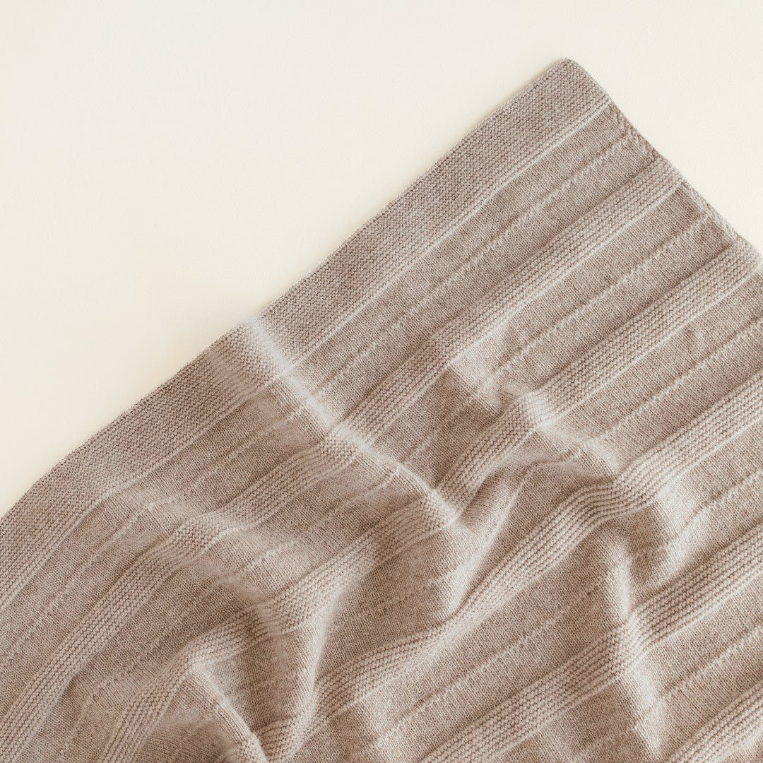 Hvid Deken Holly Sand 70x95cm