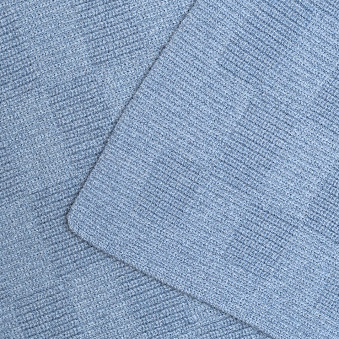 Hvid Deken Ivy Light Blue 70x95cm