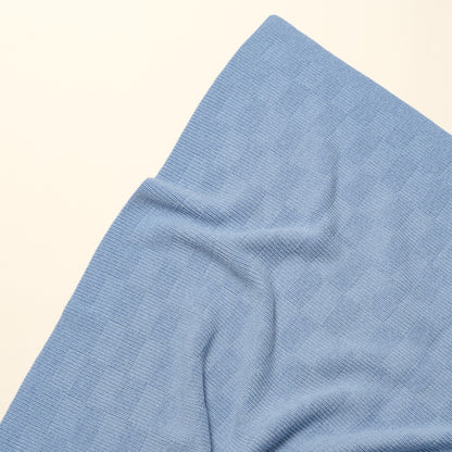 Hvid Deken Ivy Light Blue 70x95cm