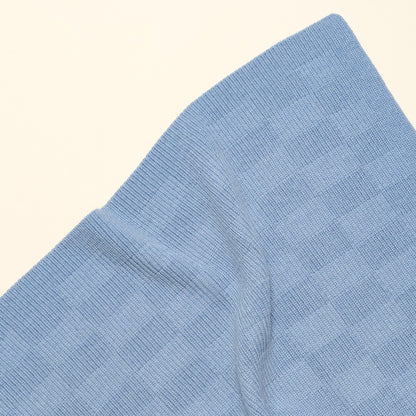 Hvid Deken Ivy Light Blue 70x95cm