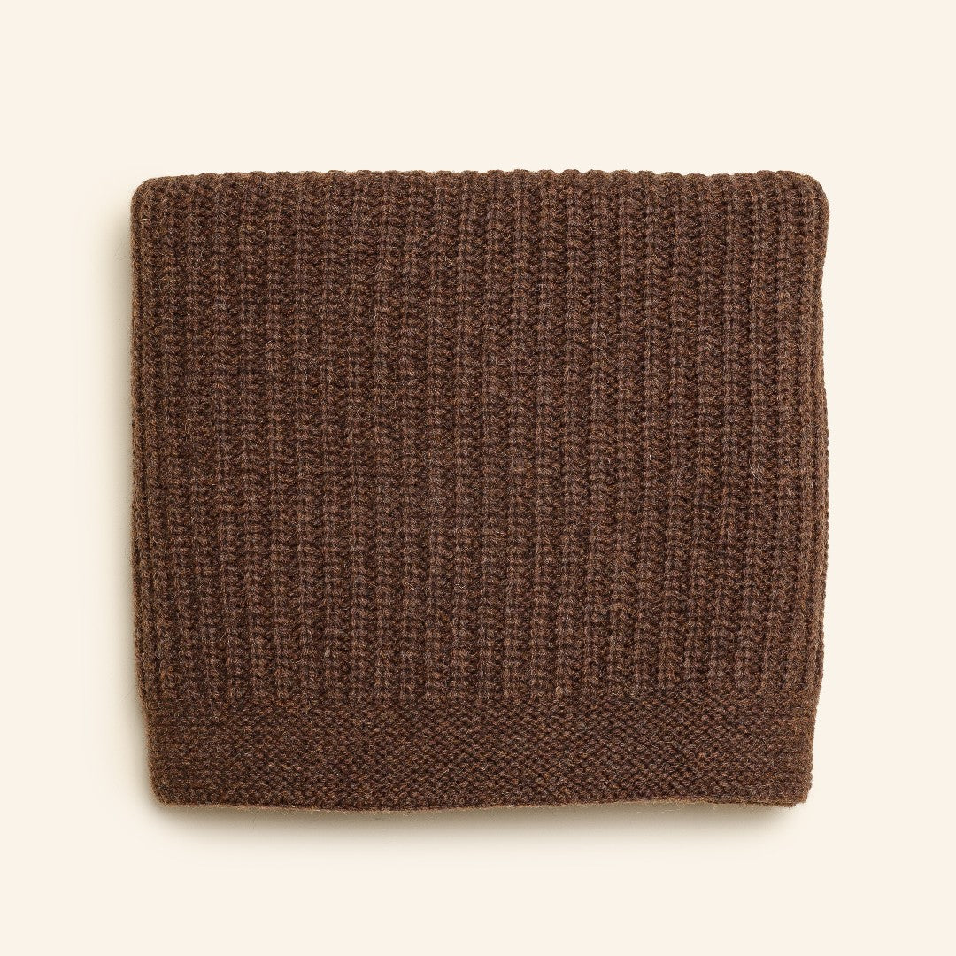 Hvid Deken Kiki Dark Brown