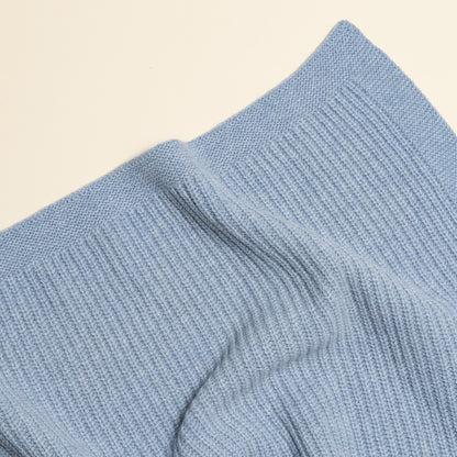 Hvid Deken Kiki Frost Blue