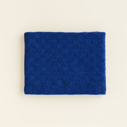 Hvid Tube Sjaal Gigi Cobalt Blue