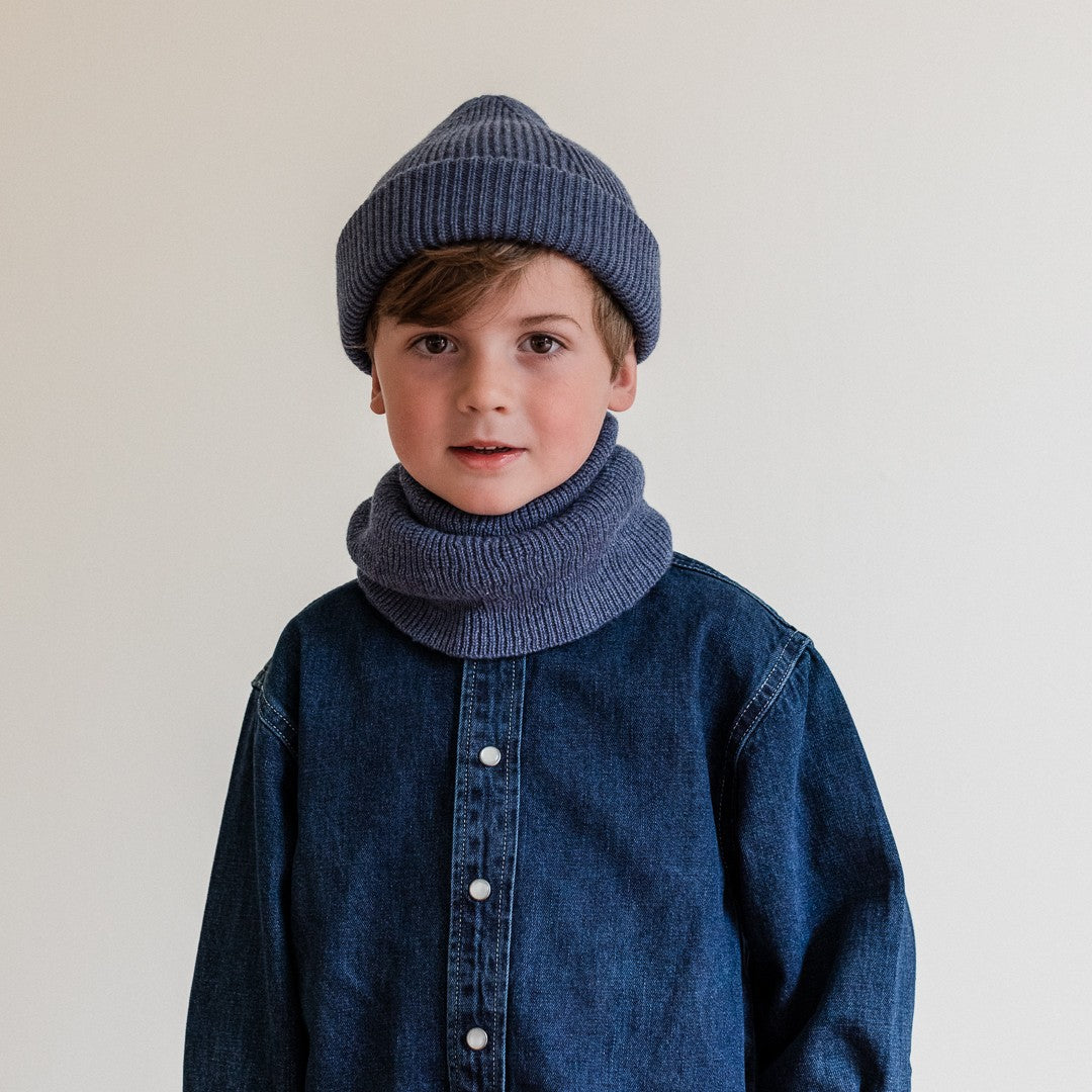 Hvid Tube Sjaal Gigi Denim