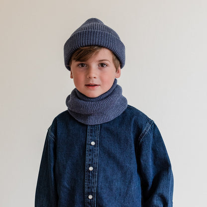 Hvid Tube Sjaal Gigi Denim