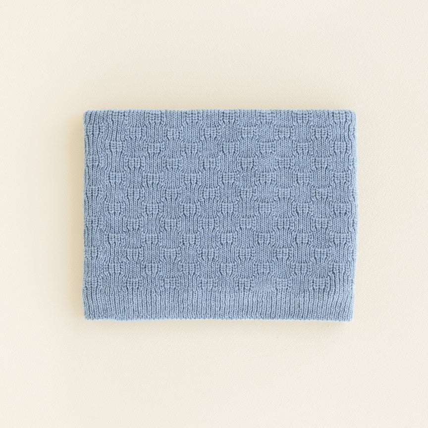 Hvid Tube Sjaal Gigi Light Blue