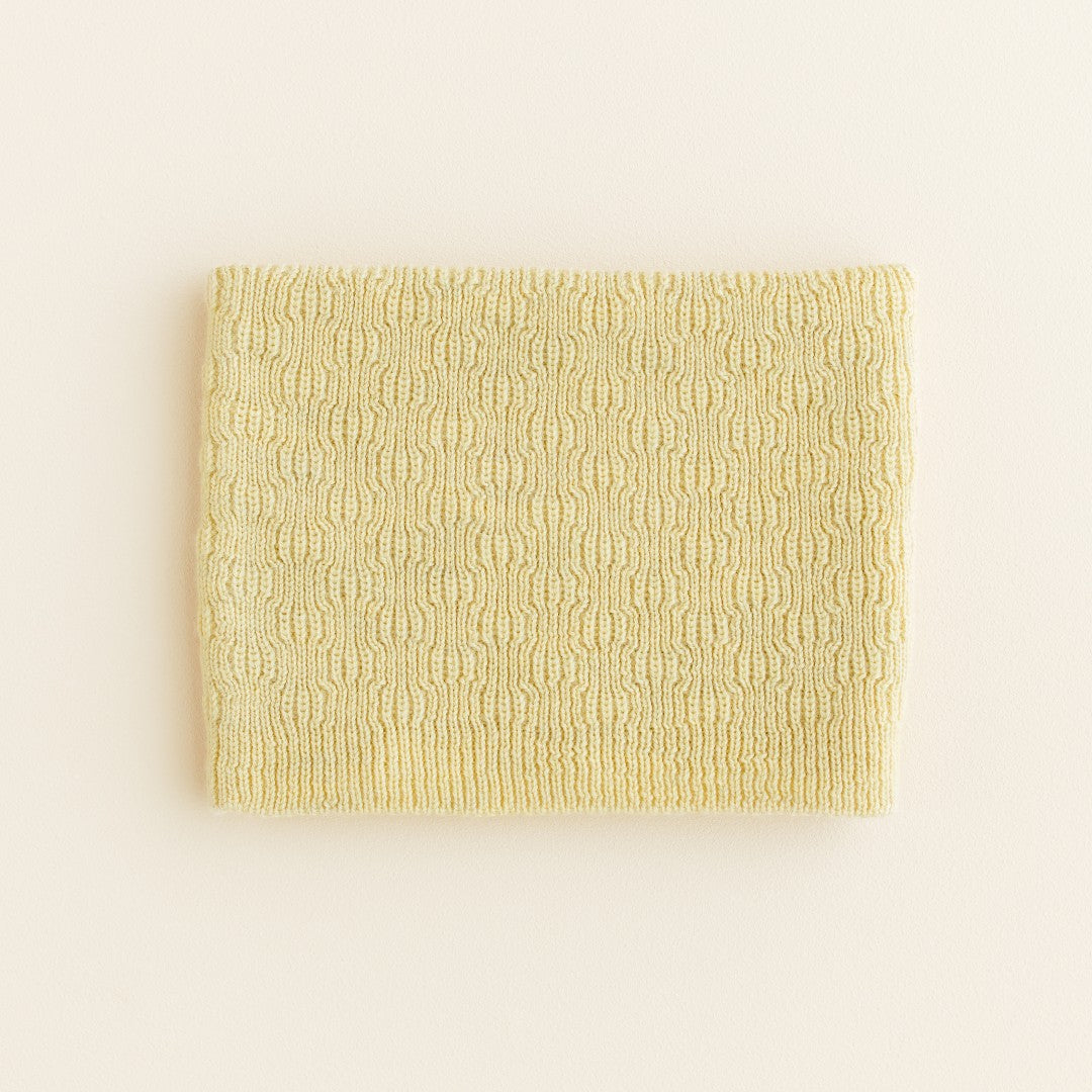 Hvid Tube Sjaal Gigi Light Yellow