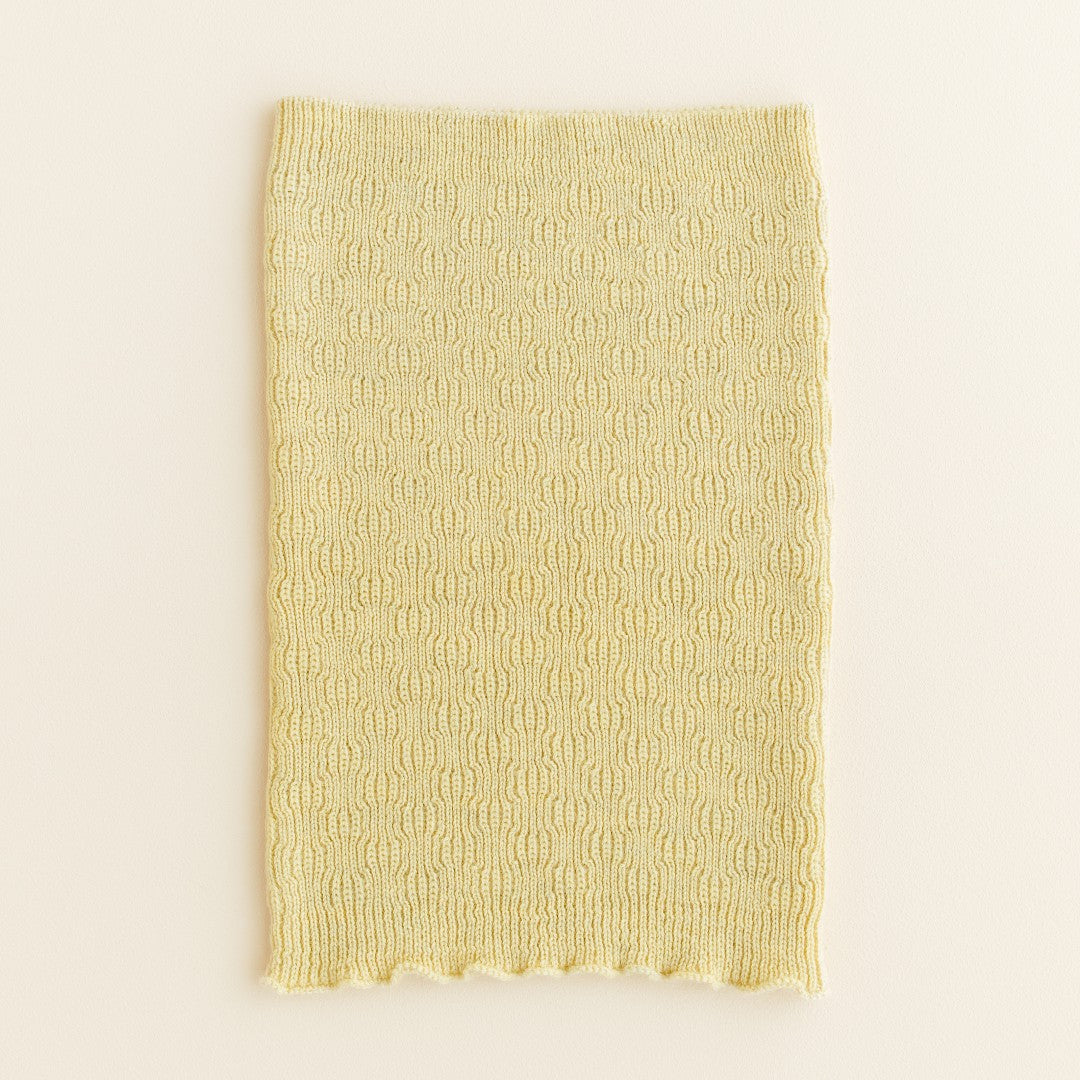 Hvid Tube Sjaal Gigi Light Yellow