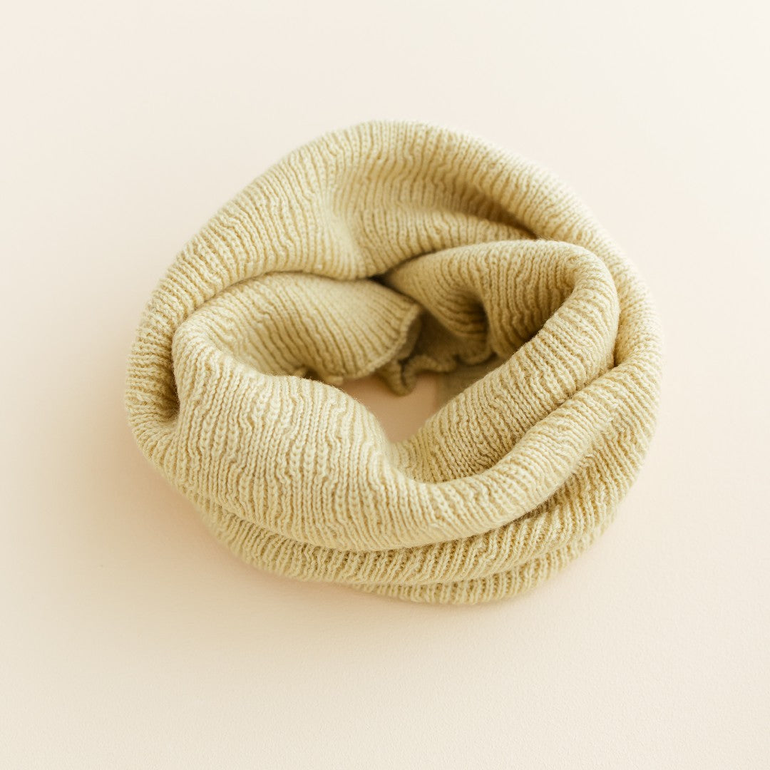 Hvid Tube Sjaal Gigi Light Yellow