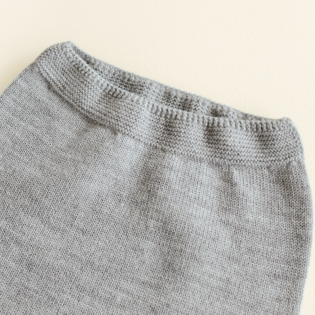 Hvid Pants Guido Grey Melange