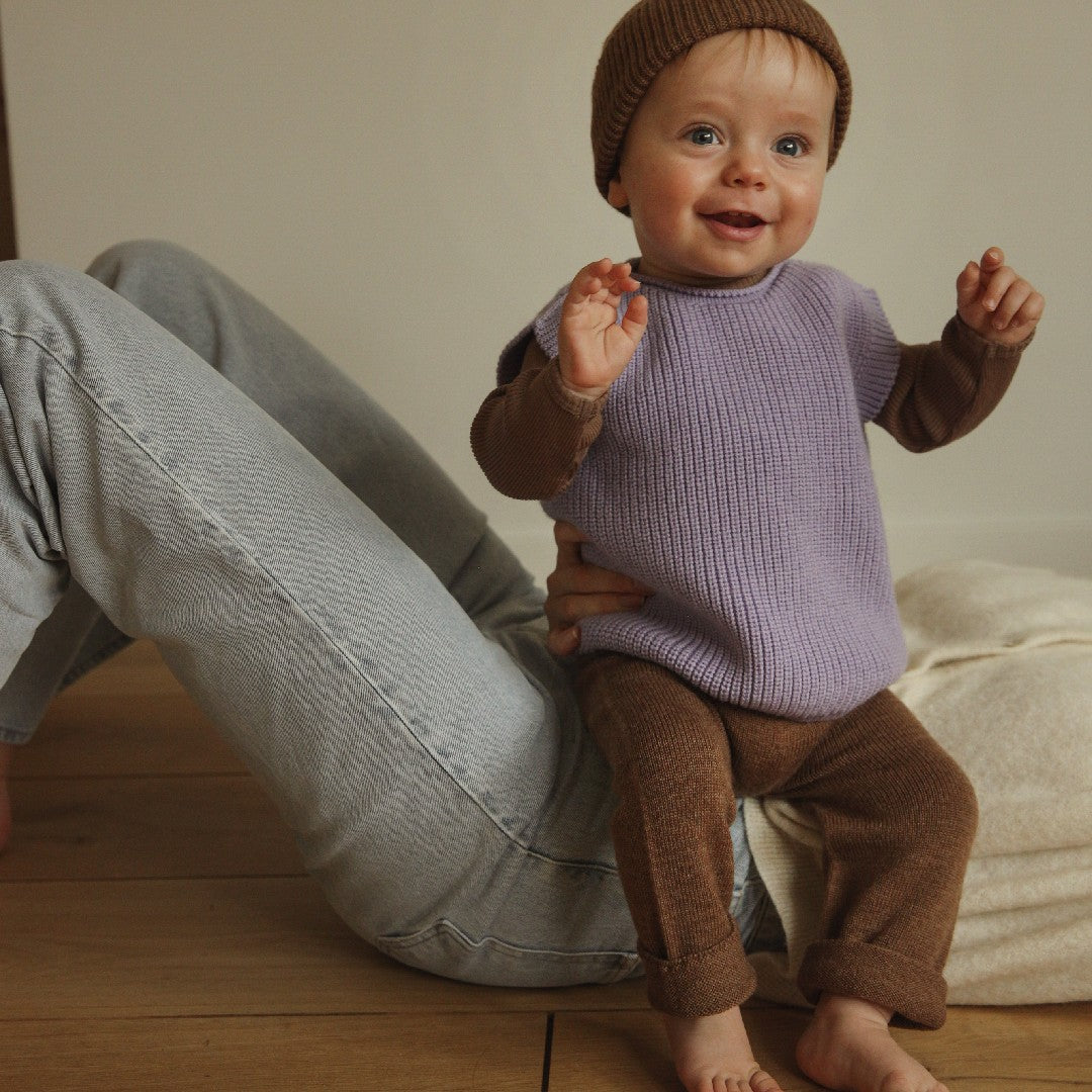 Hvid Pants Guido Mocha