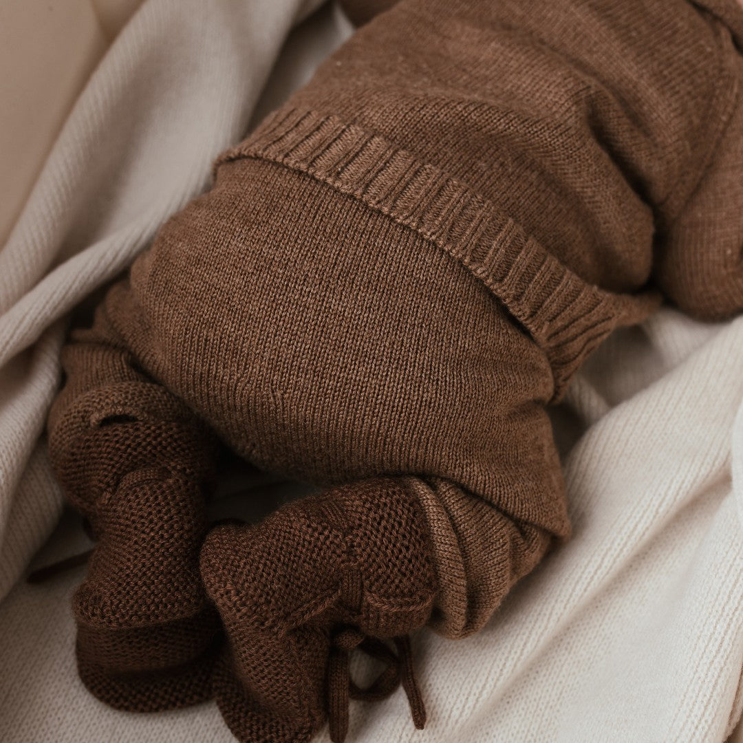 Hvid Pants Guido Mocha