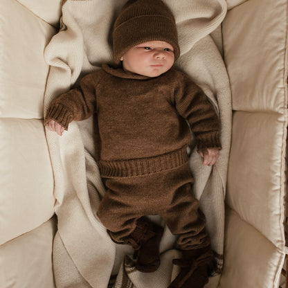 Hvid Pants Guido Mocha