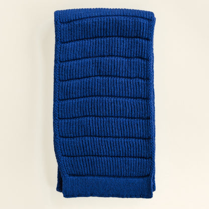 Hvid Sjaal Jacobino Cobalt Blue