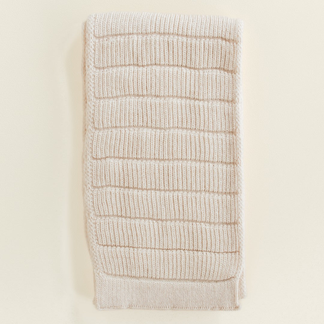 Hvid Sjaal Jacobino Cream