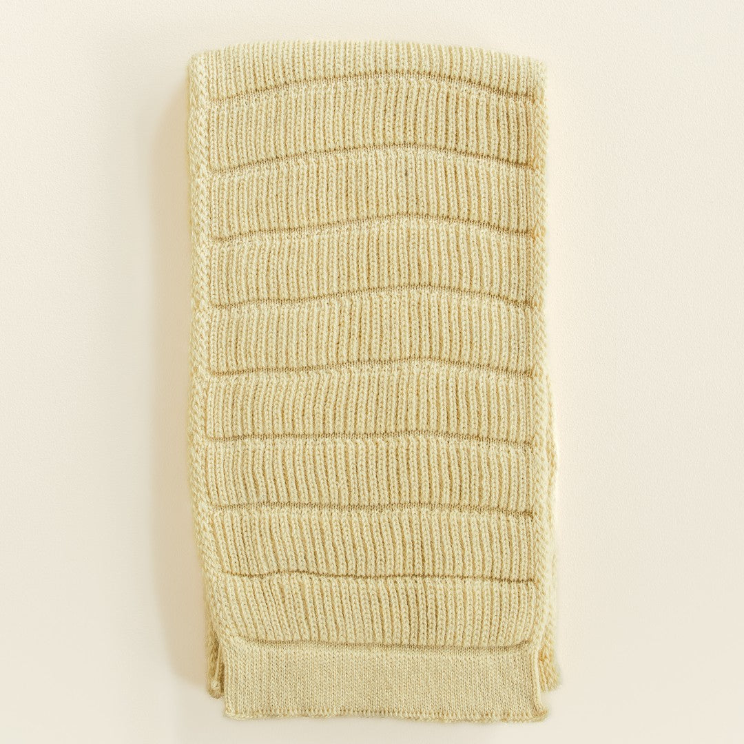 Hvid Sjaal Jacobino Light Yellow