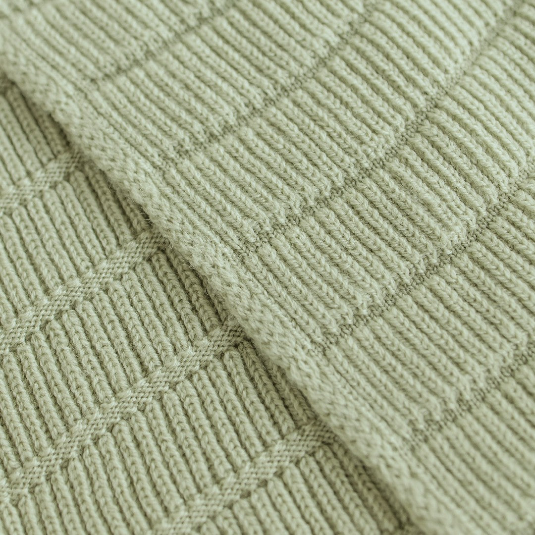 Hvid Sjaal Jacobino Mint