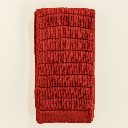 Hvid Sjaal Jacobino Red