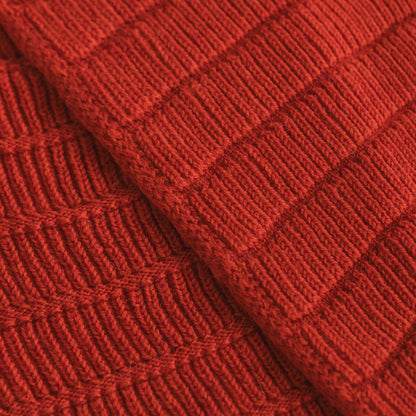 Hvid Sjaal Jacobino Red