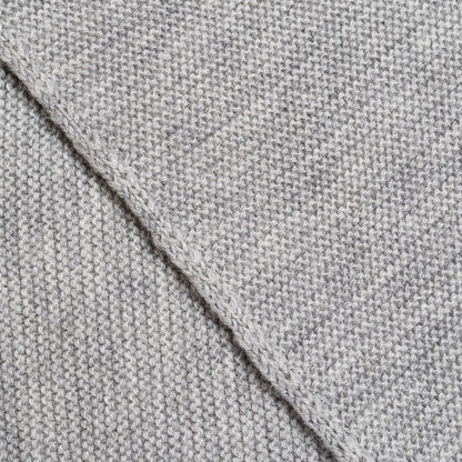 Hvid Sjaal Josephina Grey Melange