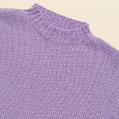 Hvid Sweater Kasper Petal