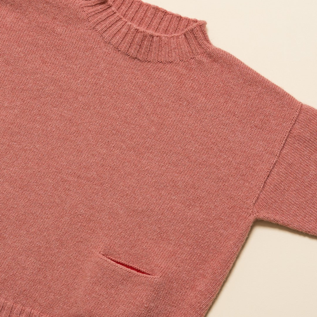 Hvid Sweater Kasper Strawberry Milkshake