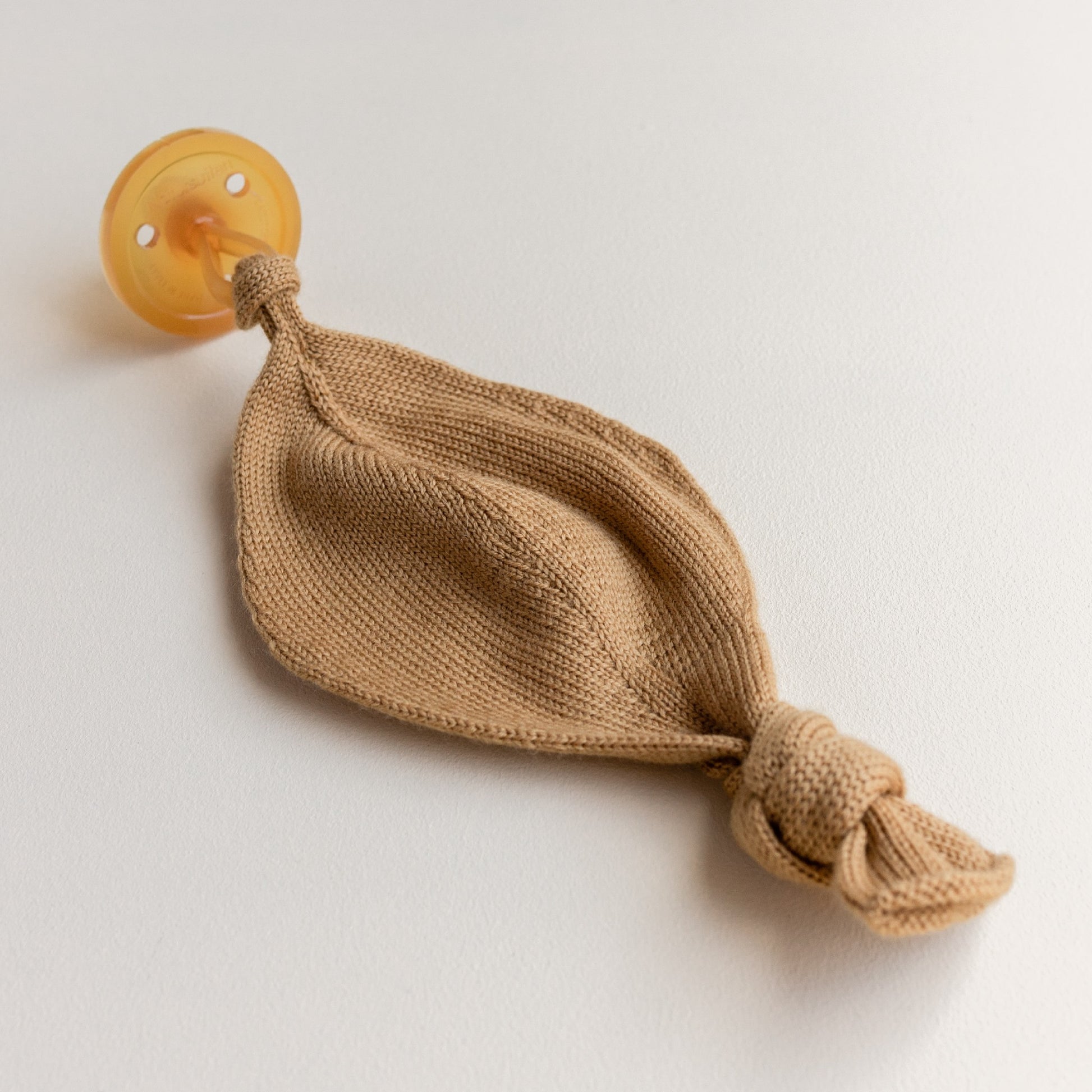 Hvid Titi Comforter Speendoekje Ochre