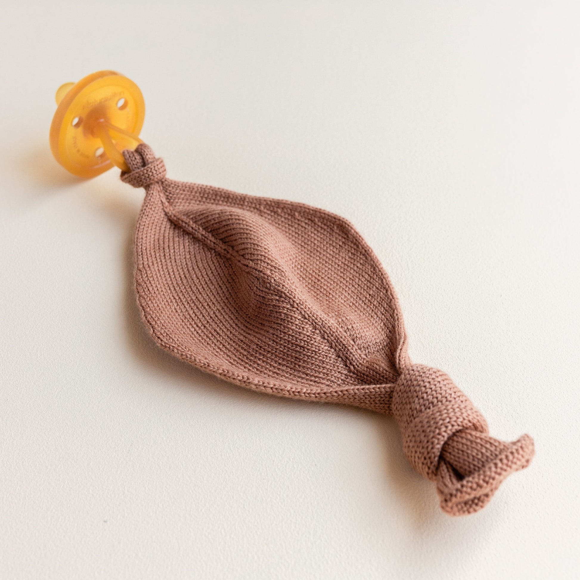 Hvid Titi Comforter Speendoekje Terracotta