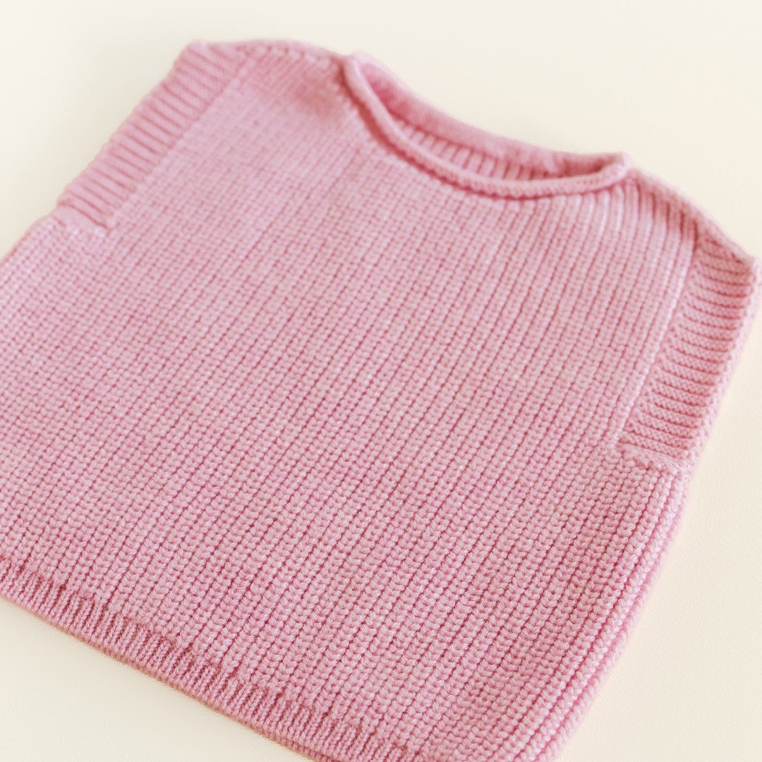 Hvid Vest Harvey Cotton Candy