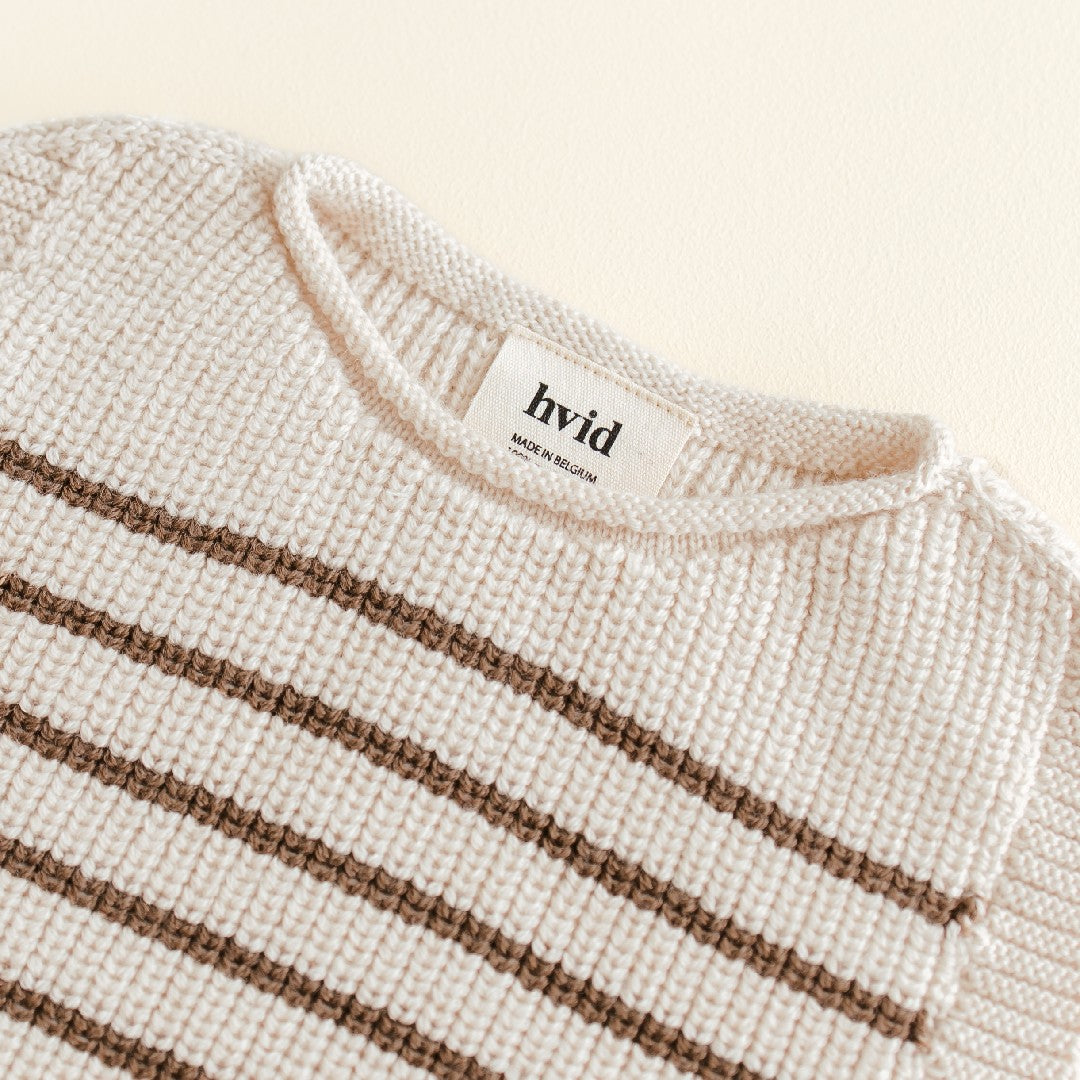 Hvid Vest Harvey Cream Mocha