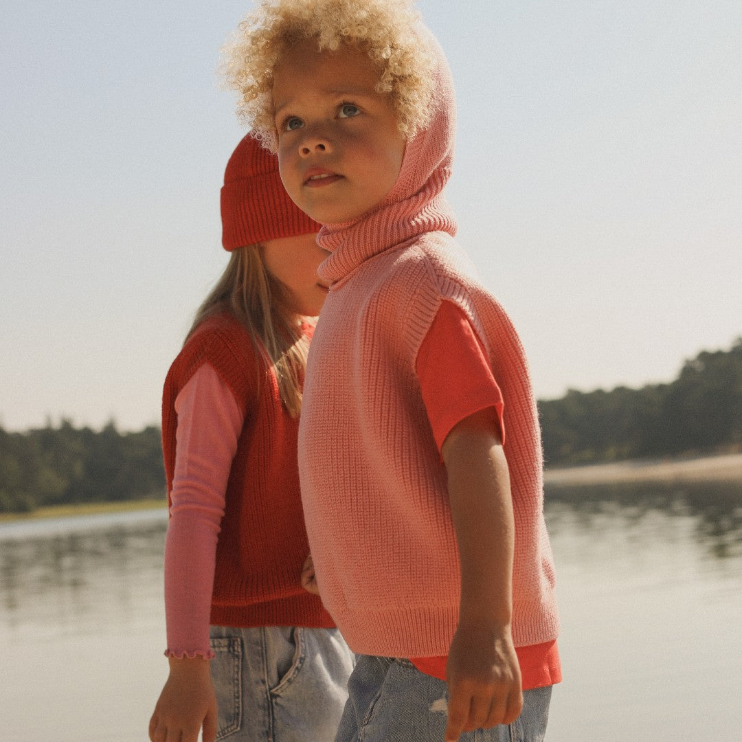 Hvid Vest Harvey Bubblegum Kids