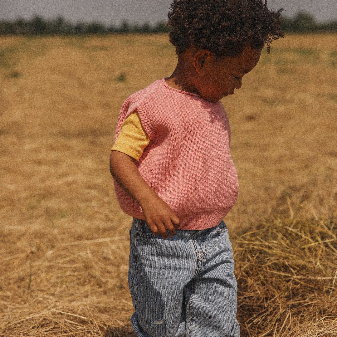 Hvid Vest Harvey Bubblegum Kids