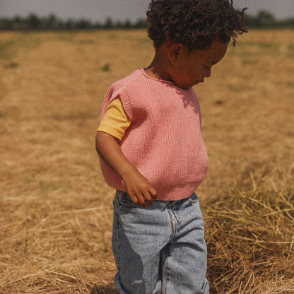 Hvid Vest Harvey Bubblegum Kids