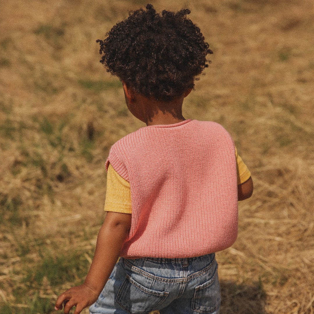 Hvid Vest Harvey Bubblegum Kids