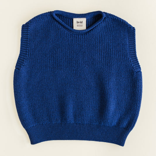 Hvid Vest Harvey Cobalt Blue Kids