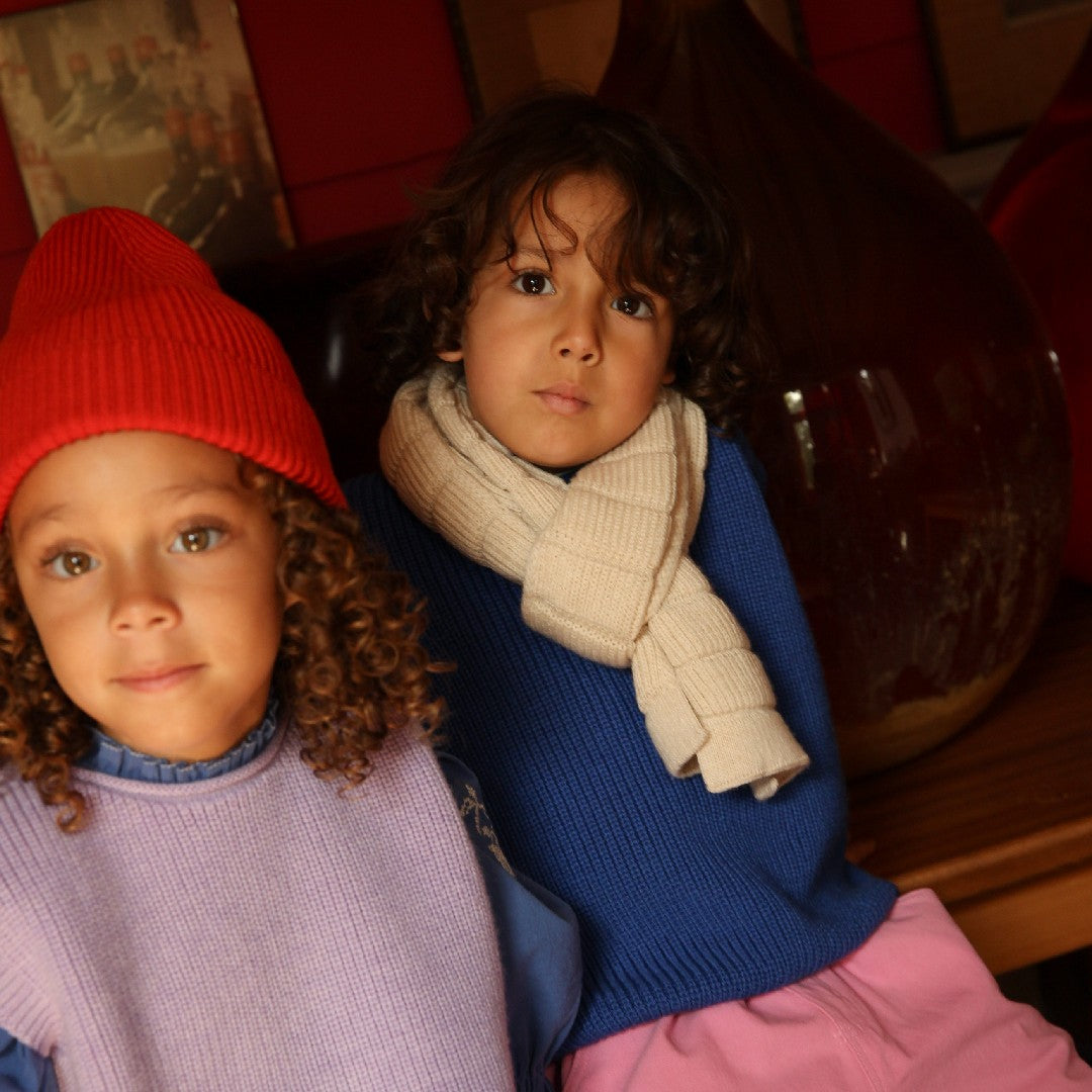 Hvid Vest Harvey Cobalt Blue Kids
