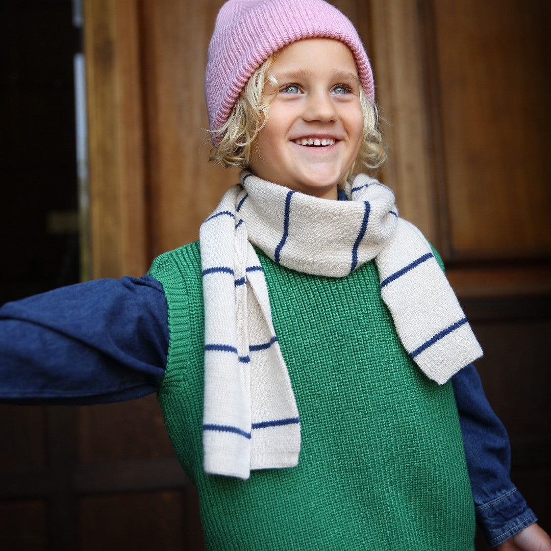 Hvid Vest Harvey Grass Kids