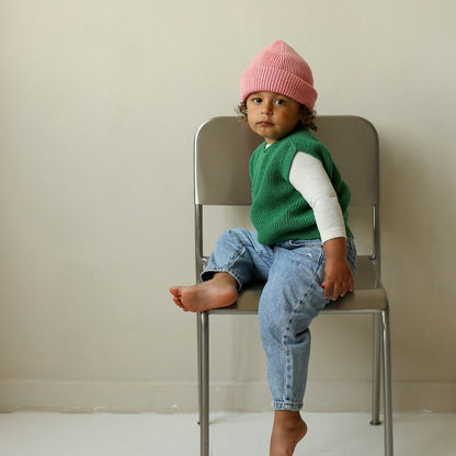 Hvid Vest Harvey Grass Kids