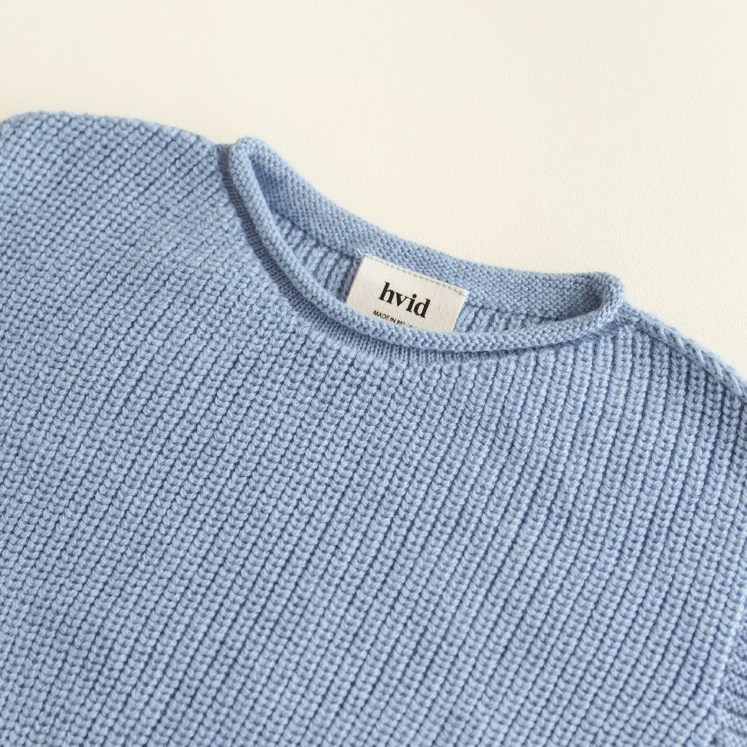 Hvid Vest Harvey Light Blue Kids