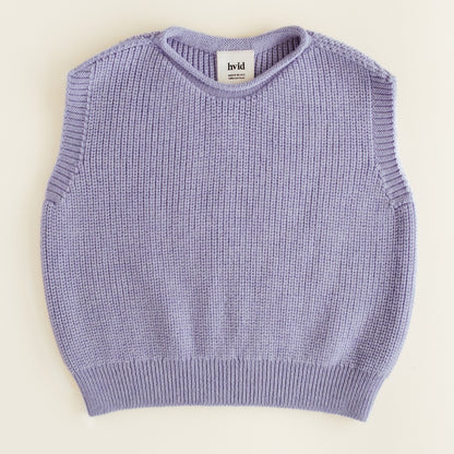 Hvid Vest Harvey Lilac Kids