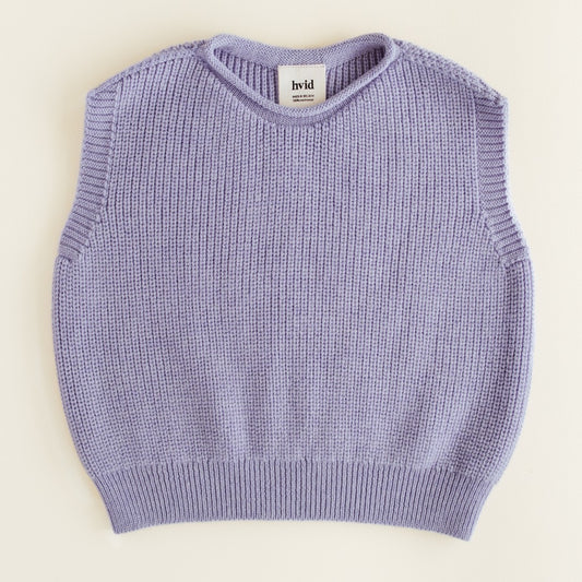 Hvid Vest Harvey Lilac Kids