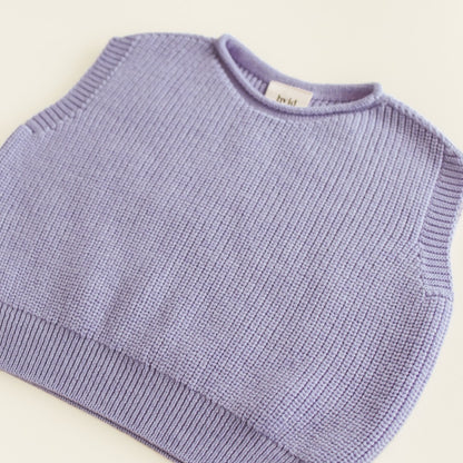 Hvid Vest Harvey Lilac Kids