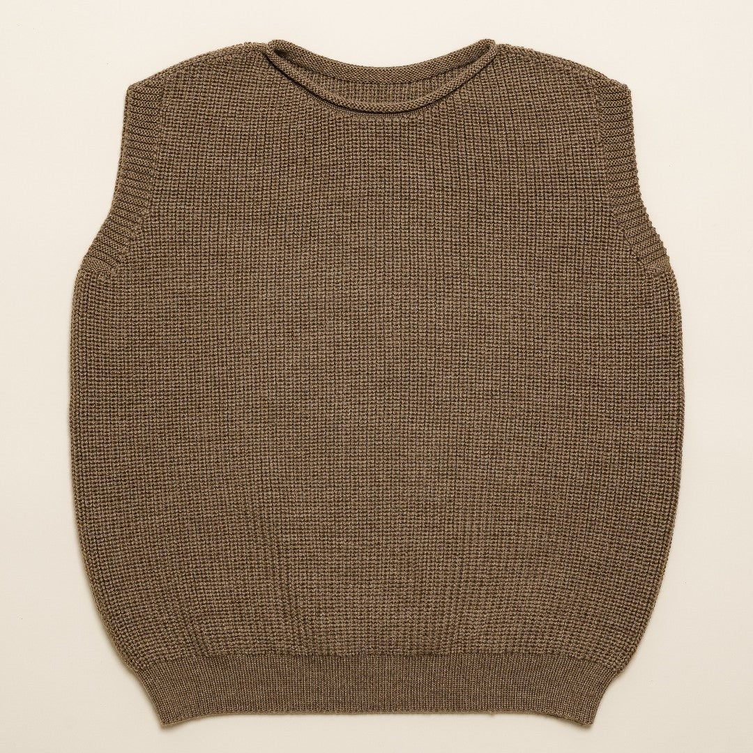 Hvid Vest Harvey Mocha Kids