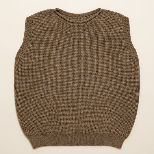 Hvid Vest Harvey Mocha Kids