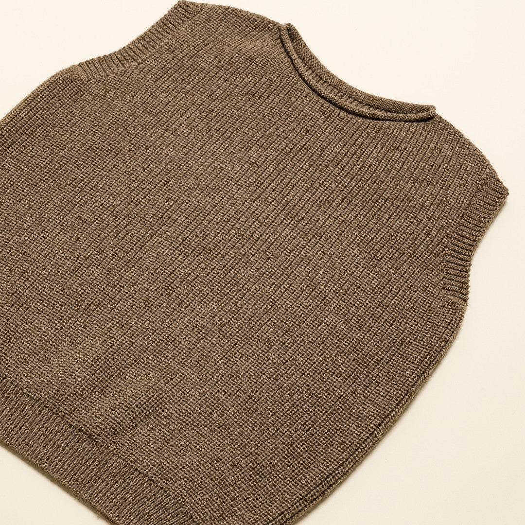 Hvid Vest Harvey Mocha Kids