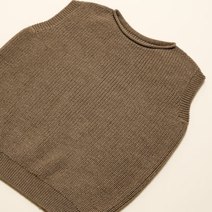 Hvid Vest Harvey Mocha Kids