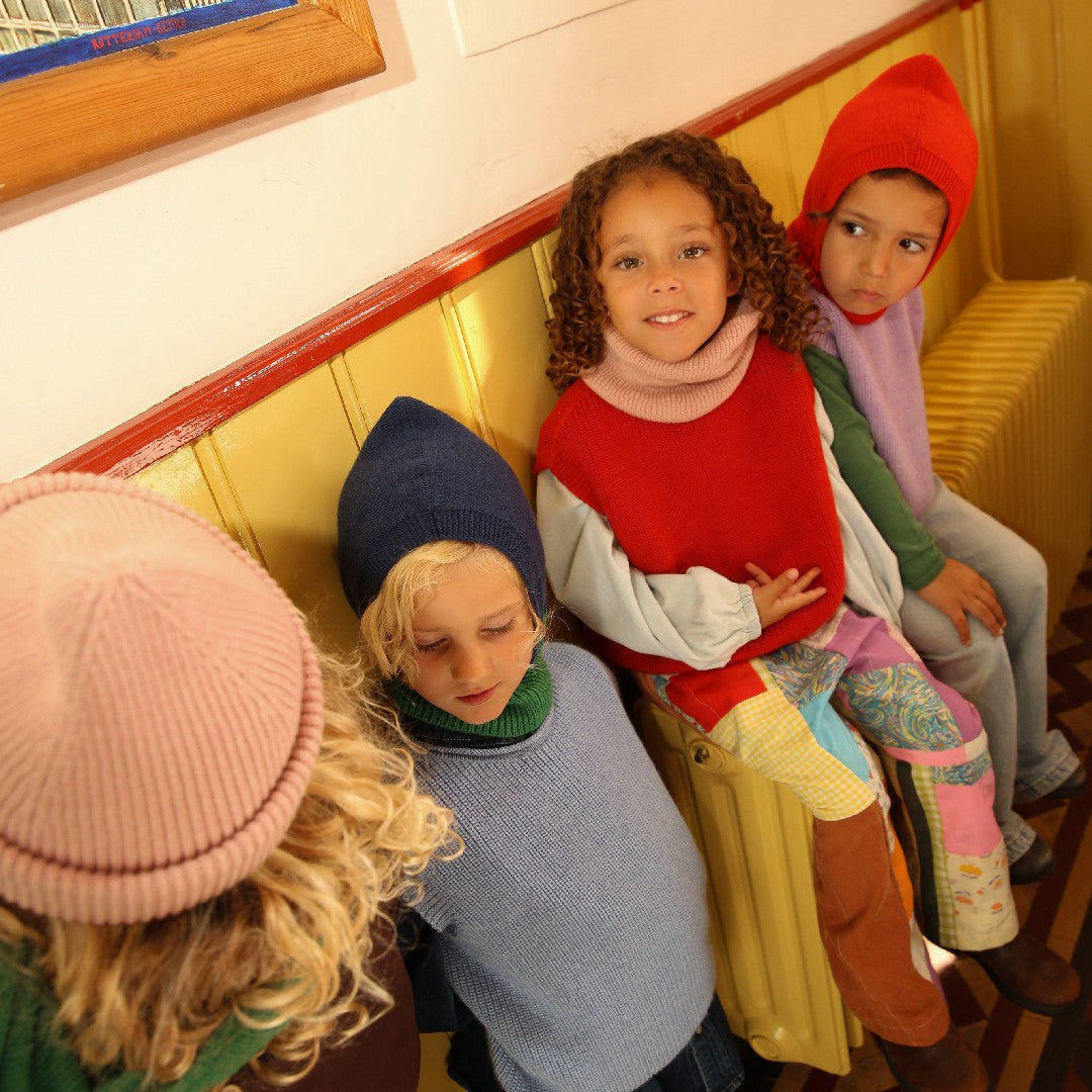 Hvid Vest Harvey Red Kids