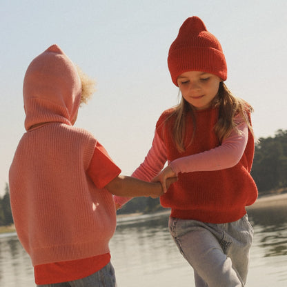 Hvid Vest Harvey Red Kids