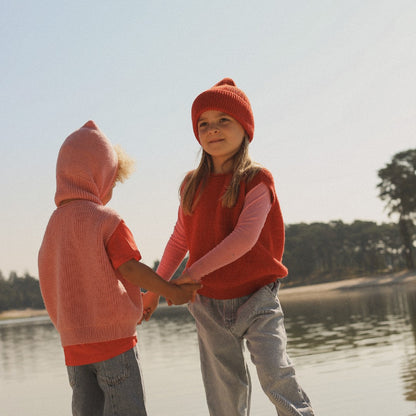 Hvid Vest Harvey Red Kids