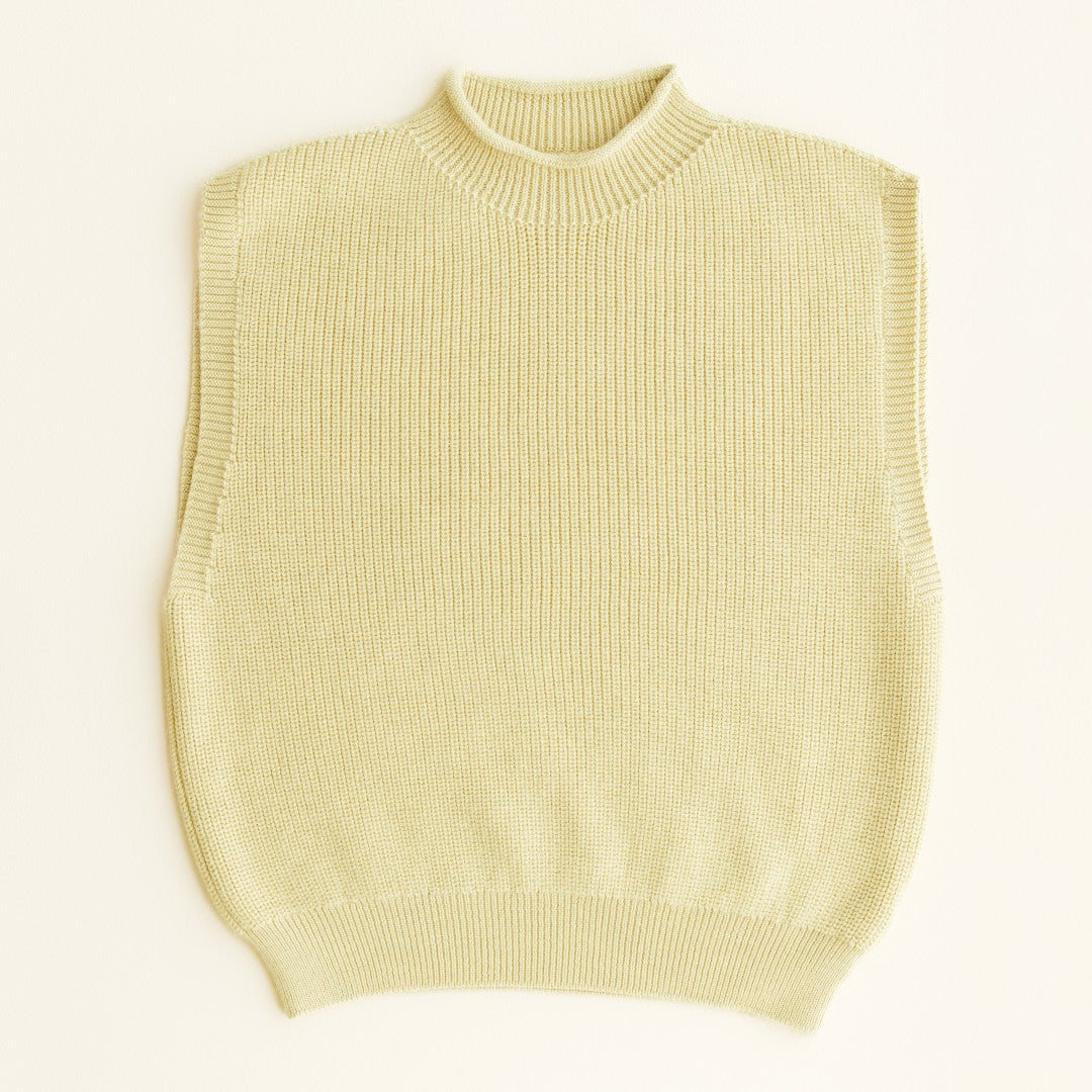 Hvid Vest Helle Light Yellow